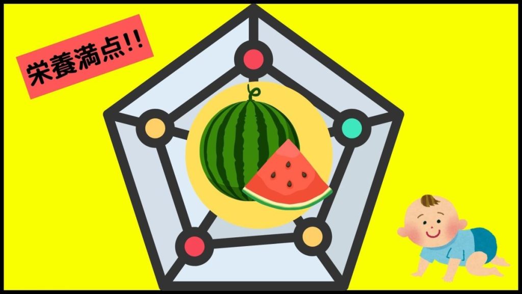 スイカは栄養満点