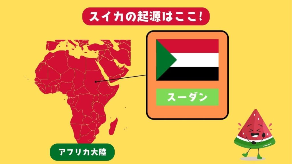 スイカの起源はここ