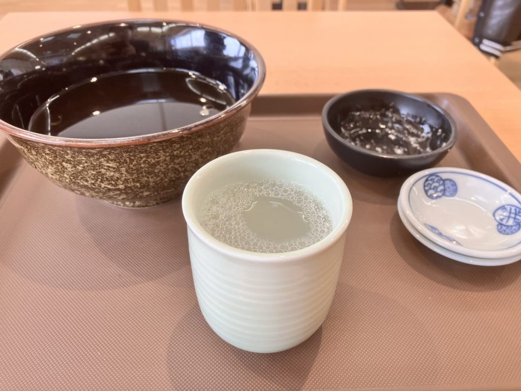 蕎麦湯