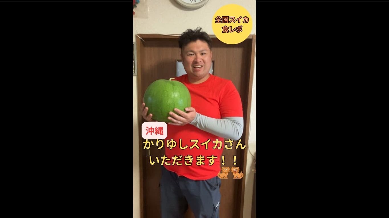 かりゆしすいか農園食レポ
